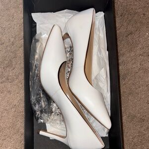 Banana Republic Classic White Heels